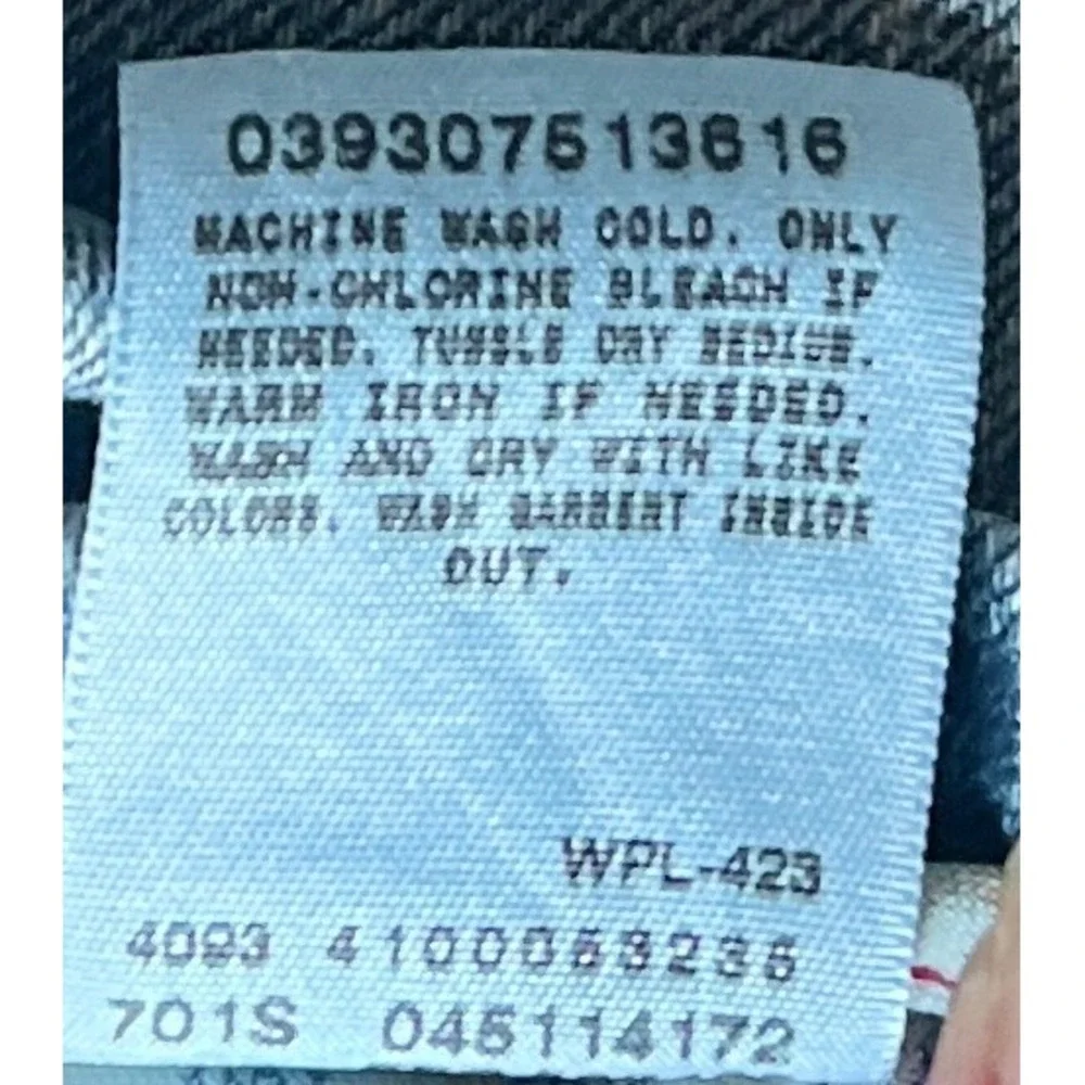 Levis 511 Skinny Jeans Mens 32x32 Medium Wash Blue Denim Stretch 05511-4406